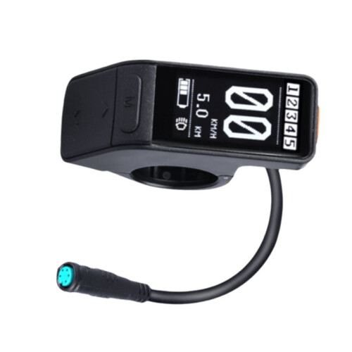 Electric Bikes SW102 LCD Navigation Meter for Bafang Central Motor BBS01 BBS02 CAN Protocol Meter  Display 2