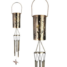 Solar Lanterns Outdoor Solar Wind Chimes Memorial Gift with Solar Lantern Garden Decor Hanging Solar Lights