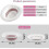 (As show, One size) Foldable Sitz Bath for Universal Toilets and Commode Chair 2