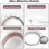 (As show, One size) Foldable Sitz Bath for Universal Toilets and Commode Chair 4