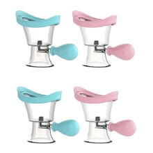 Gobelet de Lavage Oculaire en Silicone, Dispositif de Rinçage Oculaire Portable, Adapté au Nettoyage des Orbites Oculaires