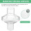Cpap-Inline-Filter für Dreamstation  Bipap Cpap-Geräte, Ersatz-Cpap-Filter, 6 Stück 3