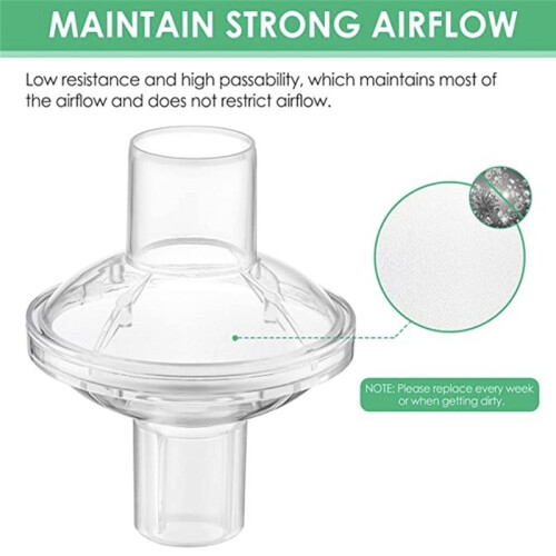Cpap-Inline-Filter für Dreamstation  Bipap Cpap-Geräte, Ersatz-Cpap-Filter, 6 Stück 2