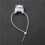 10 Pcs Magnetic Cable Holder Tie Mount Nylon Ties Base with Stable Wire Fixing  Zip Cable Tie Mount Silver 8