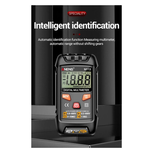ANENG M113  Digital Multimeter AC/ Voltage Meter 1999 Counts Multimetro Ohm NCV Electricity Tools Measuring Instruments 1