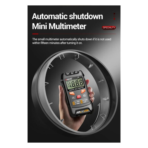 ANENG M113  Digital Multimeter AC/ Voltage Meter 1999 Counts Multimetro Ohm NCV Electricity Tools Measuring Instruments 2