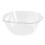 Transparent PET Face Basin, Easy Grip, 2mm Thick, Lightweight 600g 3
