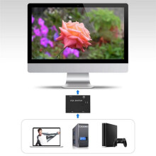 2 in 1 Out VGA Video Converter 2 Port VGA Switcher VGA Cable KVM Switches for PC Monitor Projector Display Laptop