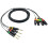 4 Canais 1/4 Polegadas TRS para Cabos XLR 6,35 mm Jack Estéreo Áudio Linha Balanceada para Cabos de Microfone XLR 300 cm 4