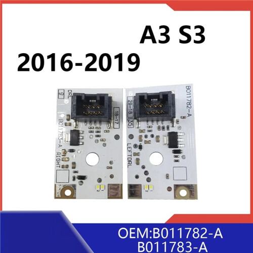 B011782-A B011783-A Chip for  A3 S3 2016 2017 2018 2019 LED Headlight Daytime Running Light Module PCB Left 2