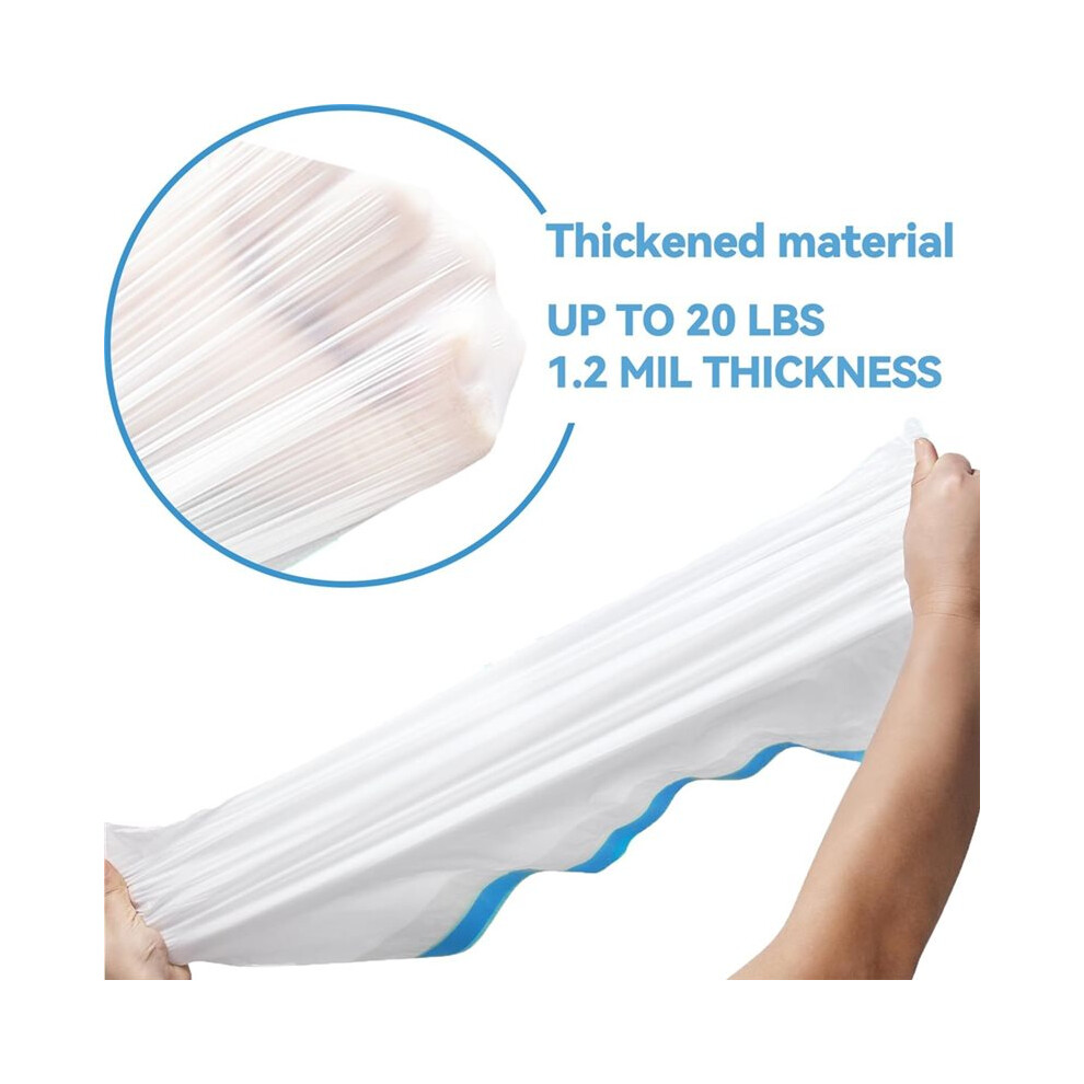 80 Count Litter Bags Compatible for NeakasaM1 and Pet Pivot Autoscooper ...