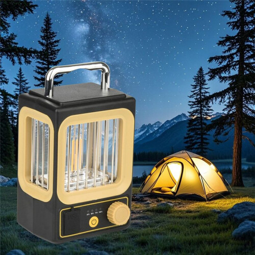 Outdoor Solar LED Light Lamp USB Rechargeable LED Solar Camping Light Portable Lanterns 2