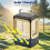 Outdoor Solar LED Light Lamp USB Rechargeable LED Solar Camping Light Portable Lanterns 1