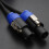 kenable HQ PA System Speaker Lead SPK Cable with Locking Ends 12m 40ft 2