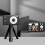 Câmera Digital 4K, Tela HD de 2,88 Polegadas, Gravadora de Vídeo 18x, Luz de Preenchimento LED, Bateria de 800 MAh, Câmera de Vlog Preta 6