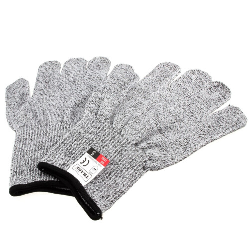 Cut Resistant Safety Work Gloves EN388 Level 5 Washable MEDIUM 2