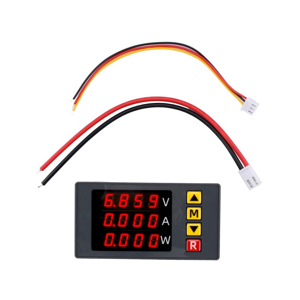 Bm730 Digital Voltmeter Ammeter Wattmeter Dc0-100V 10A 1000W Voltage Current Detector Tester Meter Power Meter 4714158732954