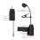 Wireless Saxophone Microphone System, Clip  Instrument Microphone for Saxophones 1 Microphone 7