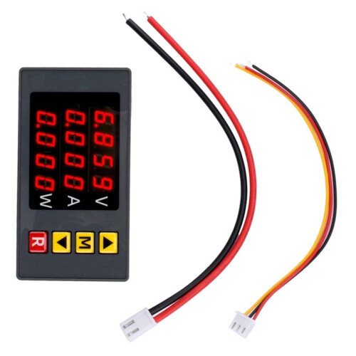 BM730 Digital Voltmeter Ammeter Wattmeter DC0-100V 10A 1000W Voltage Current Detector Tester  Meter Power Meter 1