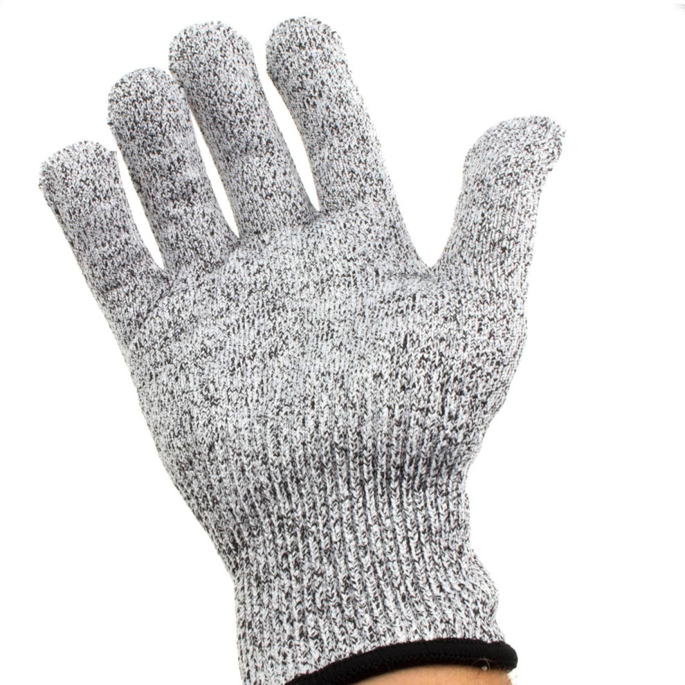 Cut Resistant Safety Work Gloves En388 Level 5 Washable Xl 5015972198742
