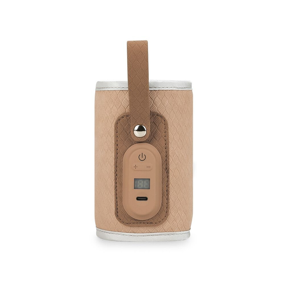 Baby Bottle Warmer Bag USB Powered Heater Insulated Heating Bag Travel Portable in Car Heater Warm Milk Thermostat
