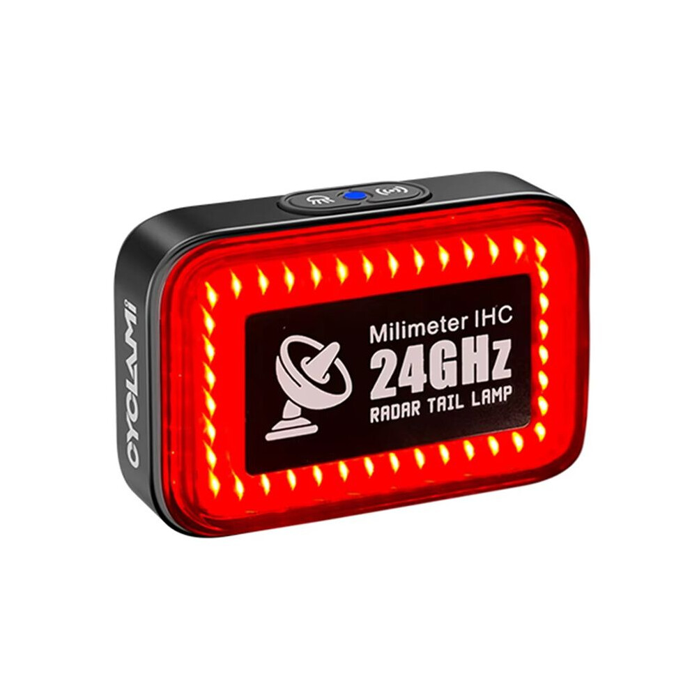 Photos - Climbing Gear CYCLAMI Bicycle Tail Light IPx6 Bike Taillight Rear Light Auto Stop LED Riding Warning Safety Cycling Light