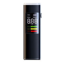 Alcohol Tester for Drunk Driving, Blow-Type Language Broadcast, Electrochemical High-Precision Traffic Alcohol Detector