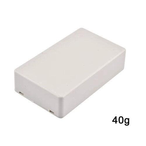10PCS Plastic Enclosure Power Junction Box Plastic White Electrical Boxes DIY Electronic Junction Box Power Enclosure 2