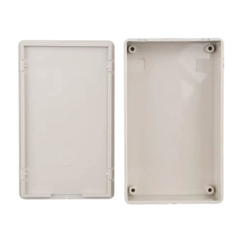 10PCS Plastic Enclosure Power Junction Box Plastic White Electrical Boxes DIY Electronic Junction Box Power Enclosure 2