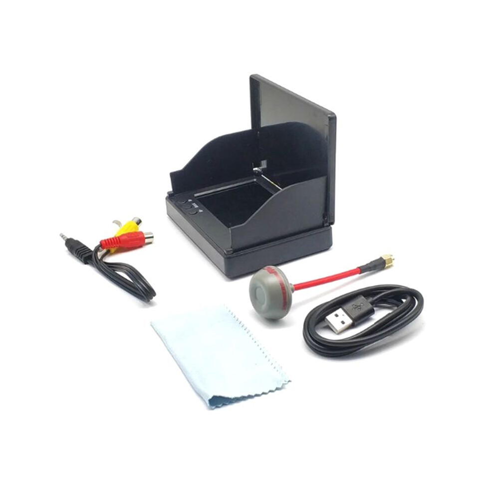 5.8G Fpv Monitor 56Ch 4.3 Inch Hd Snowflake Display Ntsc/Pal Auto Search Fpv Monitor For Rc Multicopter Fpv Drone Part 6031306947793