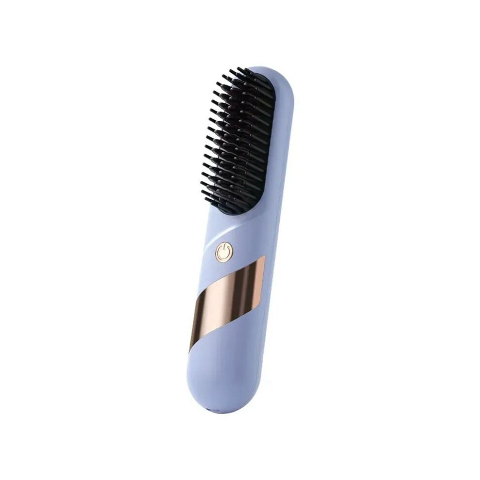 Straight Hair Comb Negative Ion Hair Care No Damage to Hair Portable Charging Design Comb Roll Straight Dual-Use