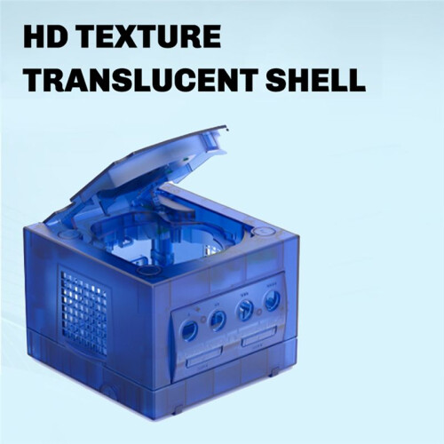 For  Gamecube Replacement Case Protective Shell Cover Box for NGC Game Console Retro Gaming Accessory 1
