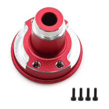 RC-Car-Upgrade, Aluminiumlegierung, Gerader Wellensatz für 1/10, für 4-TEC DRIFT für MUSTANG, RC-Car-Zubehör, Rot