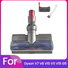 Electric Floor Brush for V7 V8 V10 V11 V15 G5 Vacuums Attachment with LED Dust Lights for Floor Cleaner