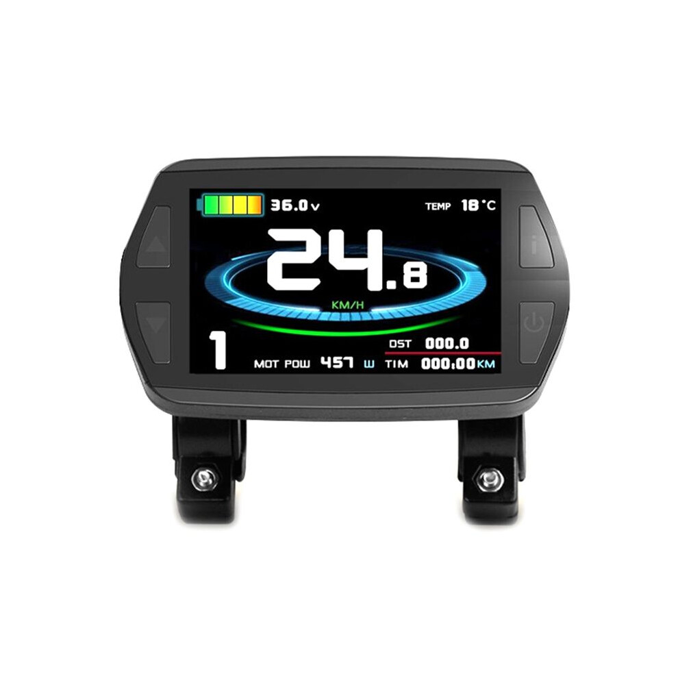 Electric Bicycle 24V/36V/48V Kt-Lcd8yu Color Sensing Display Meter For Ebike Accessories Waterproof Plug Light 6032301900158