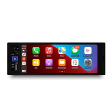 Autoradio CarPlay Android Auto MP5-Speler met  MirrorLink FM-Ontvanger Auto Video Multimediaspeler 1DIN