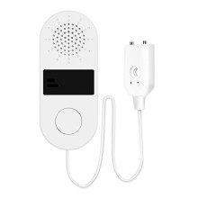 Tuya 2.4GWifi Wasserleckdetektor mit Ton-Licht-Alarm 130DB Wasserleck  Home Wasseralarmsensor App-Steuerung