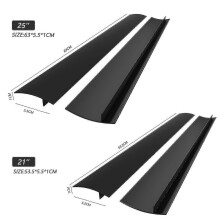 (As show, One size) Heat-Resistant Flexible Silicone Countertop Cover for Kitchen Oil Protection