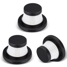 3 Packs Replacement Filters for Duck Handheld Portable Vacuum Hepa Filters Vacuum Cleaner Filter Accessories