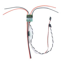 2-6S 30A Brushed Dual Channel Bidirectional ESC with Tank Mixer for Tracked Vehicles and Boats (PWM Signal) with UBEC