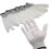 White Work Gloves Anti Static Non Slip [6 Pairs] Size : Large 1