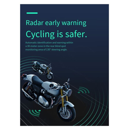 Motorcycle Blind Spot  Detection System Long Range Millimeter Wave Sensor for  Change Assist System