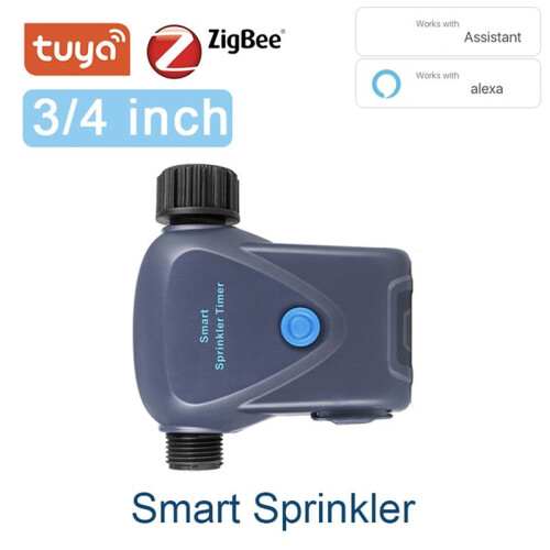 Tuya  Zigbee Sprinkler Timer IP66 Waterproof Programmable Irrigation Valve Build in Water Metering Sensor 1