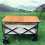 Table Pliante de  Capacité, Table de Camping D'Extérieur, Noire, 20,3 cm 2