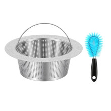 Pulp Strainer for Nama J2 Cold Press Juicer Pulp Secondary Fine Filter Stainless Steel Filter,Includes Cleaning Brush