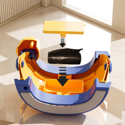 Kids Foldable Travel Potty with Soft PU Pad, Heavy Duty, Stable Structure 2