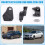 For - E-Class W213 X213 E200 E260 E300L 2016-2018 Headlight Kit Bracket Car Headlight Protection Ring Left 3