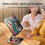 Multifunction Phone Tablet Desk Stand 360 Rotating Foldable Holder for  Live Streaming Tablets Smartphone White 6