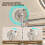 Wall Mounted Towel Rack with Suction Cup, Multi Pole Storage for Bathroom 5