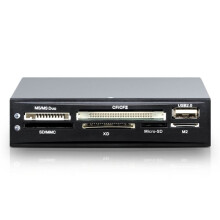 3.5 Inch Front Panel Internal USB 2.0 9Pin Card Reader Hub TF Flash Micro- Card Slot MMC MS CF XD CF Slot